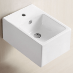 Wand-Bidet Mies 390 x 520 x 220, weiss